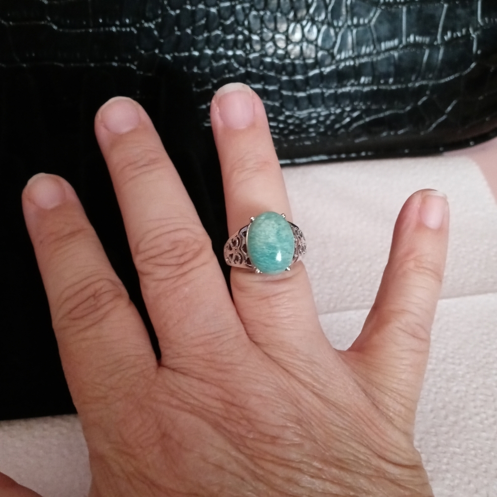 Amazonite Ring - image 5